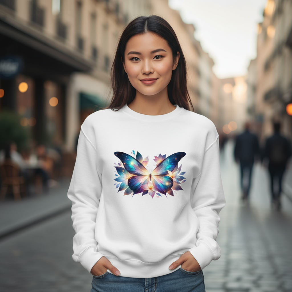 Bluza damska - Bajkowy motyl