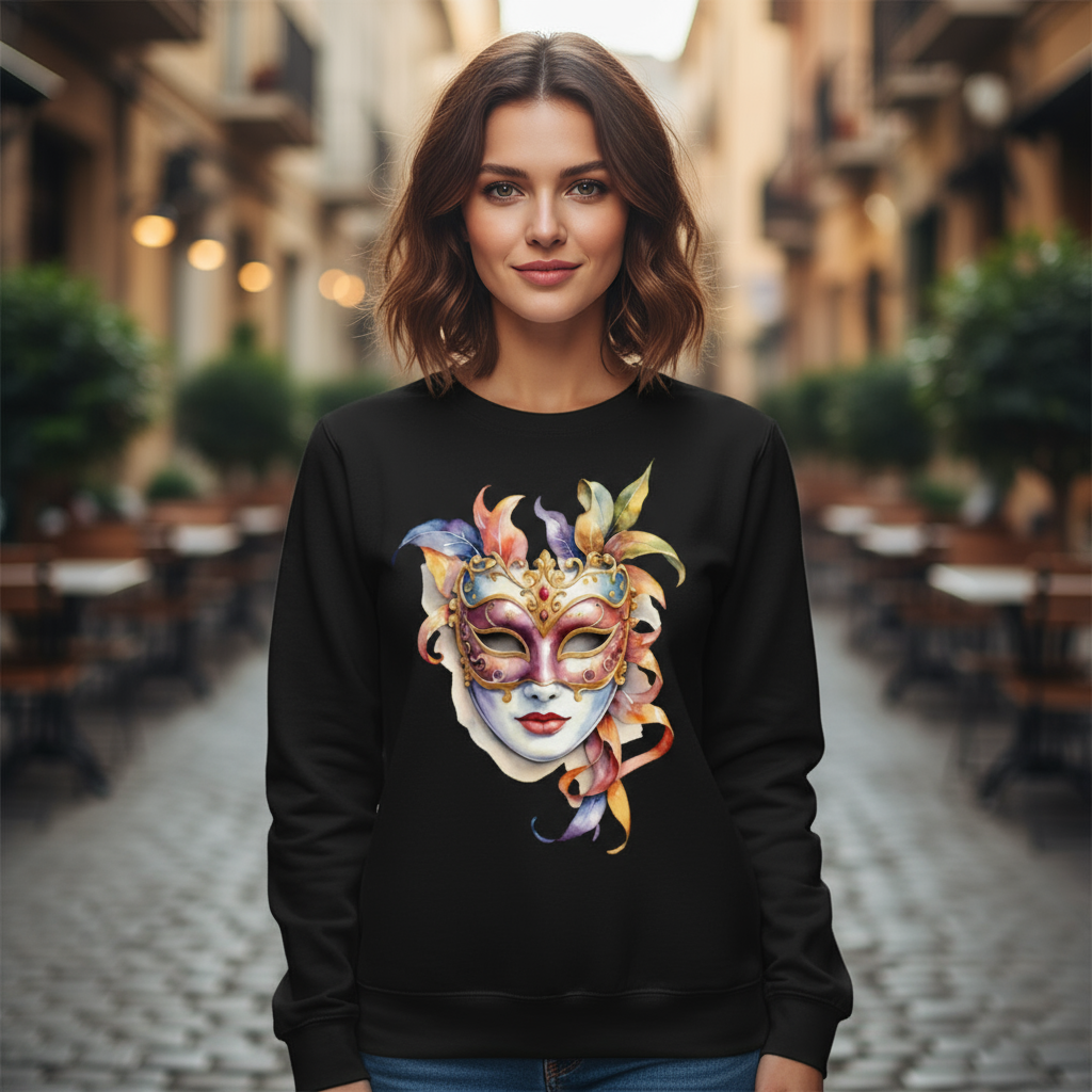 Bluza damska -  Maska karnawałowa