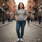 Koszulka damska - Księżyc w nowiu