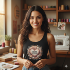 Damski top - Cross stitch